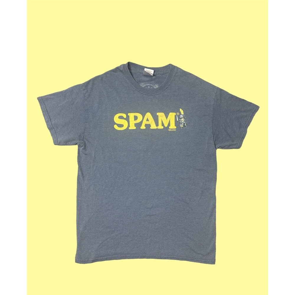 Spam Logo 75th Anniversary Grey/Gray T Shirt Size Medium